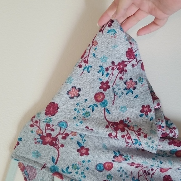 Disney Princess V Neck Knit Dress Gray Pink XLarge - Picture 6 of 8